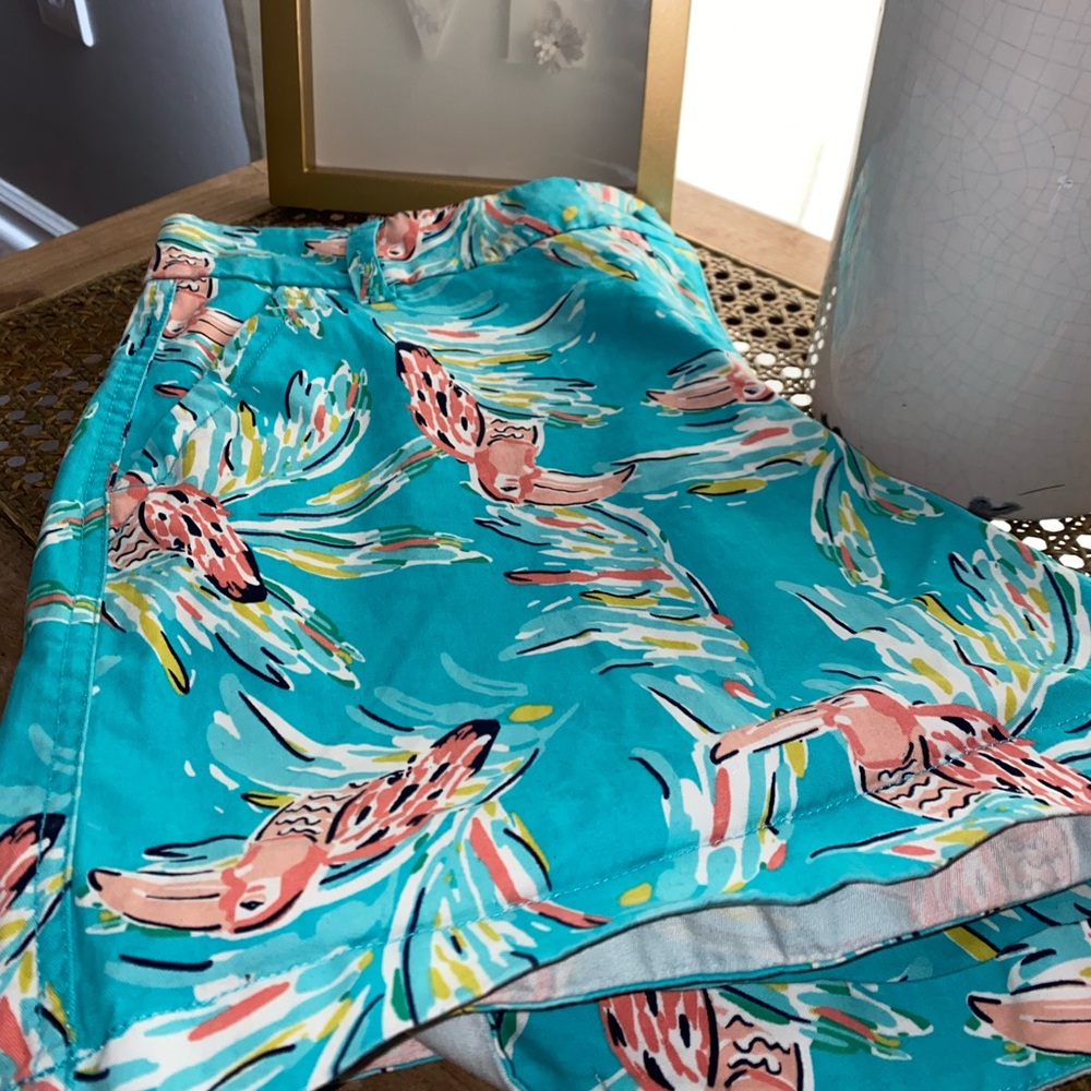 Bright Blue Pelican Crown&Ivy Shorts
